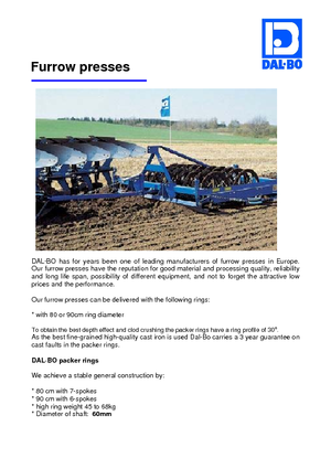 Empaquetadoras DAL-BO UP 2,8