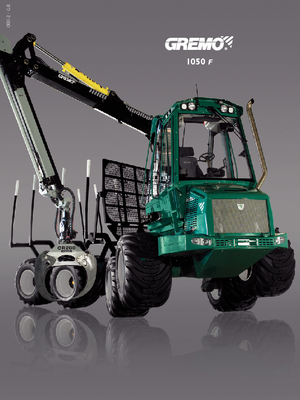Cabezas tractoras (Forwarder) Gremo 1050 F