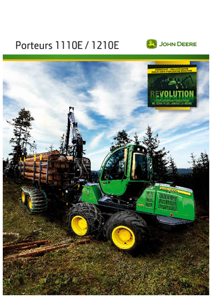 Cabezas tractoras (Forwarder) John Deere 1110 E