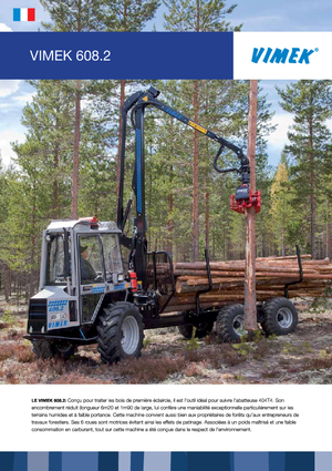 Cabezas tractoras (Forwarder) Vimek 608-2