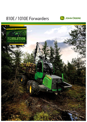 Cabezas tractoras (Forwarder) John Deere 810 E