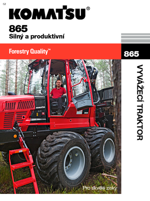 Cabezas tractoras (Forwarder) Komatsu 865 6WD