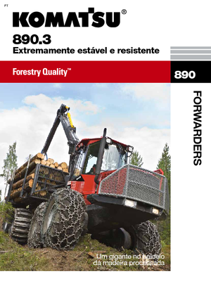 Cabezas tractoras (Forwarder) Komatsu 890.3