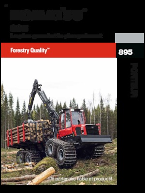 Cabezas tractoras (Forwarder) Komatsu 895-2