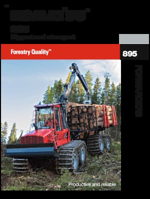 Cabezas tractoras (Forwarder) Komatsu 895