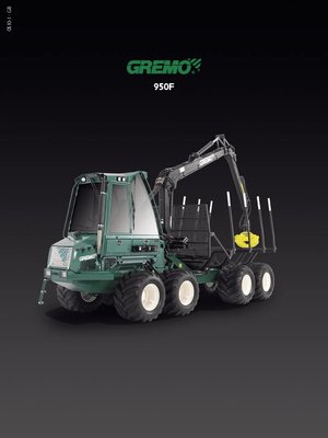 Cabezas tractoras (Forwarder) Gremo 950 F