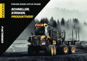 Cabezas tractoras (Forwarder) Ponsse Bison