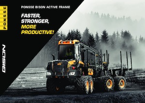 Cabezas tractoras (Forwarder) Ponsse Bison