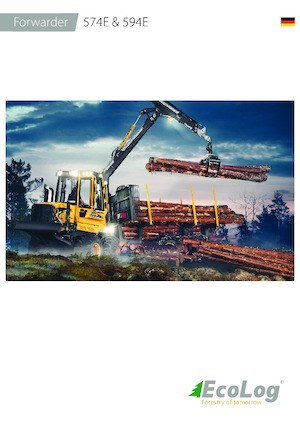 Cabezas tractoras (Forwarder) EcoLog EcoLog 594 E