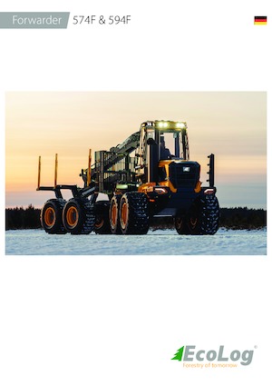 Cabezas tractoras (Forwarder) EcoLog EcoLog 594 F