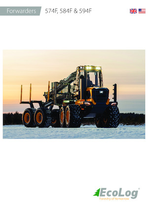 Cabezas tractoras (Forwarder) EcoLog EcoLog 594 F