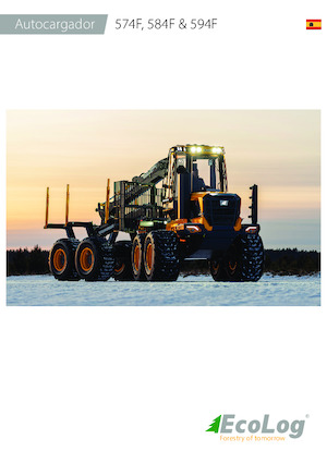 Cabezas tractoras (Forwarder) EcoLog EcoLog 594 F