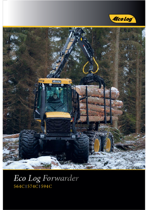 Cabezas tractoras (Forwarder) EcoLog EcoLog 594 C 8WD