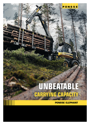 Cabezas tractoras (Forwarder) Ponsse Elephant