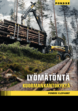 Cabezas tractoras (Forwarder) Ponsse Elephant