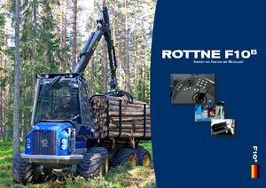 Cabezas tractoras (Forwarder) Rottne F 10 B