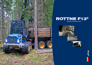 Cabezas tractoras (Forwarder) Rottne F 13 C