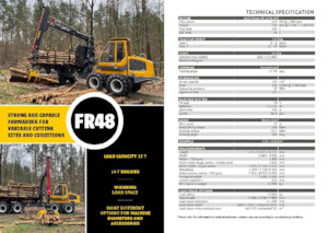 Cabezas tractoras (Forwarder) Sampo Rosenlew FR48