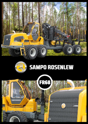 Cabezas tractoras (Forwarder) Sampo Rosenlew FR68