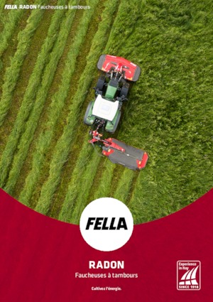 Cortadoras frontales - tambor sin acondicionadores Fella Radon 3140 FP-V