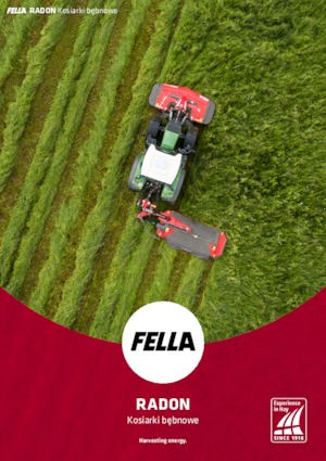 Cortadoras frontales - tambor sin acondicionadores Fella Radon 3140 FP-V