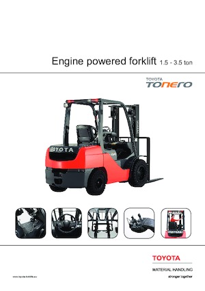 Carretillas elevadoras de gas Toyota 02-8 FGKF 20 