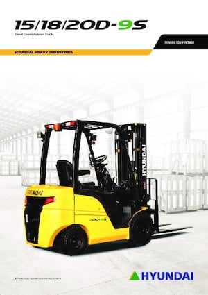 Carretillas elevadoras diesel Hyundai 20D-9S