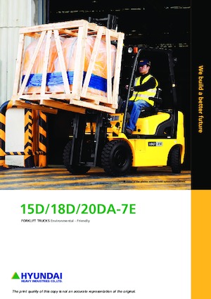 Carretillas elevadoras diesel Hyundai 18D-7E