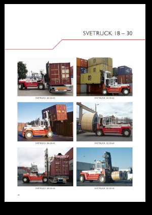 Carretillas elevadoras diesel SVETRUCK 18120-36