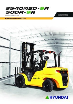 Carretillas elevadoras diesel Hyundai 45 D 9 A