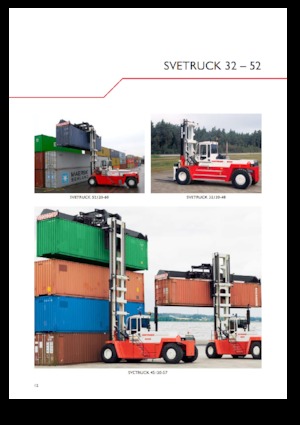 Carretillas elevadoras diesel SVETRUCK 32120-48