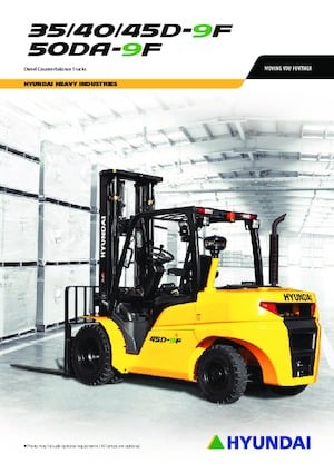 Carretillas elevadoras diesel Hyundai 50DA-9F