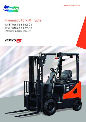 Carretillas elevadoras diesel Doosan D20SC-5