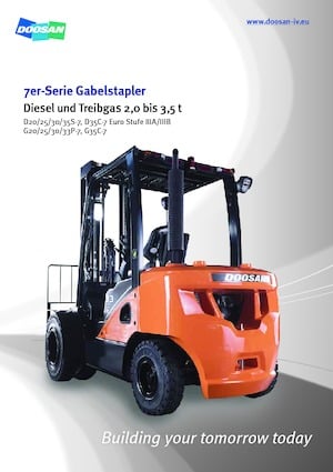 Carretillas elevadoras diesel Doosan D25S-7