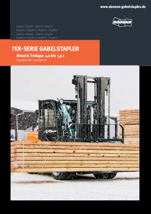 Carretillas elevadoras diesel Doosan D55C-7