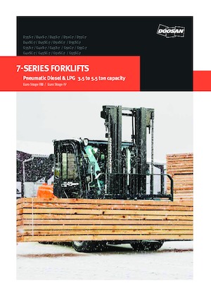 Carretillas elevadoras diesel Doosan D55C-7