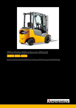 Carretillas elevadoras diesel Jungheinrich DFG 316
