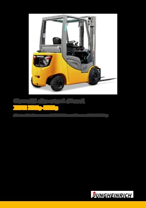 Carretillas elevadoras diesel Jungheinrich DFG 320