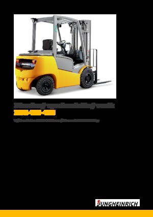 Carretillas elevadoras diesel Jungheinrich DFG 435