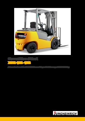 Carretillas elevadoras diesel Jungheinrich DFG 425