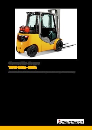 Carretillas elevadoras diesel Jungheinrich DFG 425s