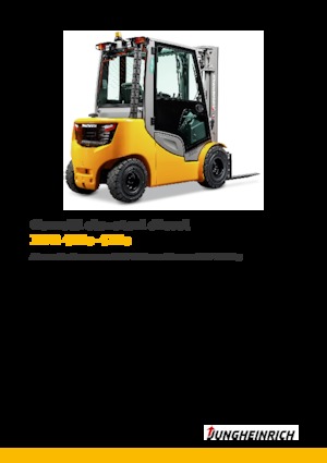 Carretillas elevadoras diesel Jungheinrich DFG 425s