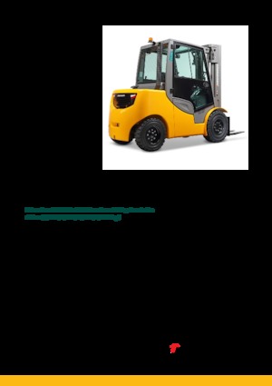 Carretillas elevadoras diesel Jungheinrich DFG 545 s