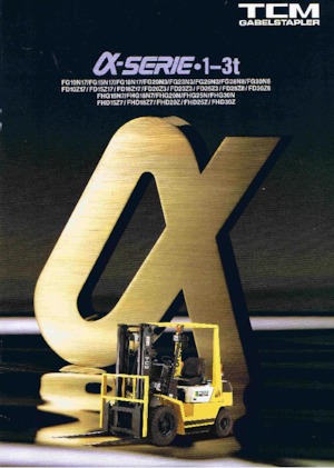 Carretillas elevadoras diesel TCM FHD 15 T 3 Inoma