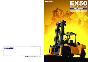 Carretillas elevadoras diesel Komatsu FD115-8