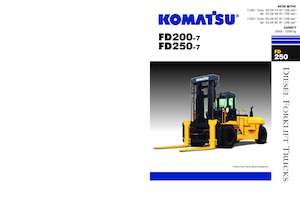 Carretillas elevadoras diesel Komatsu FD200-7