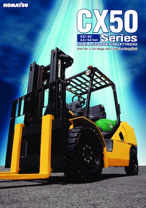 Carretillas elevadoras diesel Komatsu FD45T-10