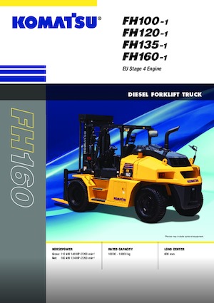 Carretillas elevadoras diesel Komatsu FH100-1