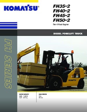 Carretillas elevadoras diesel Komatsu FH50-2