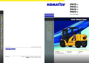 Carretillas elevadoras diesel Komatsu FH45-2